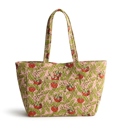 Sac fourre-tout en coton de qualité supérieure Vera Bradley Hathaway chic