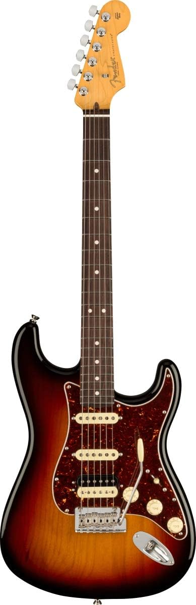 American Professional II Stratocaster HSS - 3 Color Sunburst with Rosewood Fingerboard