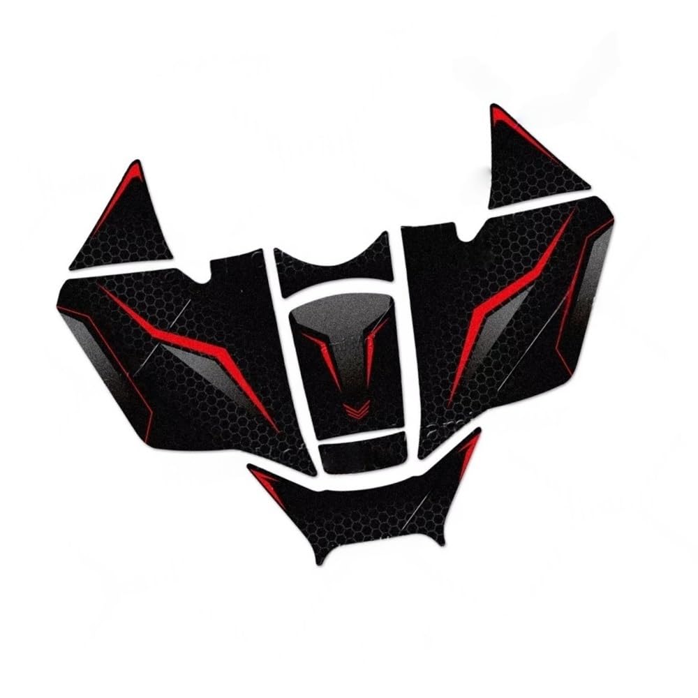 Motorcycle Fuel Tank Sticker Pad Decal for Xmax 300 2023-2026 Traction Pad Decal(Color2)
