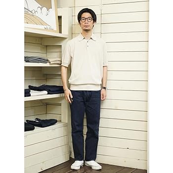 Amazon | リナシェンテ Rinascente 綿ポリ 15G ニットポロ