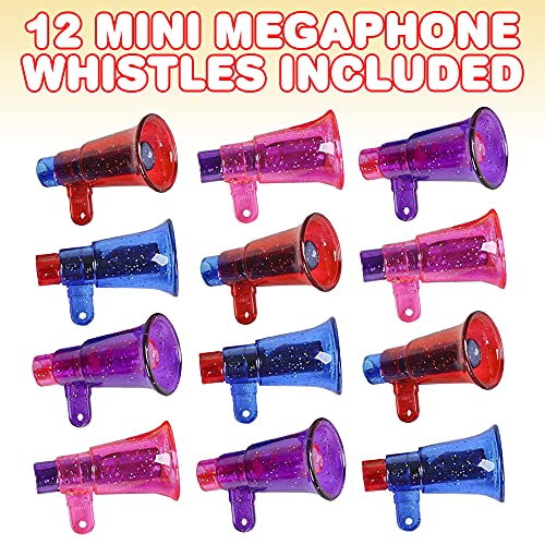 Artcreativity AC-2067 Mini Glitter Megaphone Whistles thumb #1