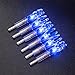 ACDSHOT 6 Pack X Lighted Nocks for Arrows with .204 .233 .244 .246 Inside Diameter with H, S, GT Bushings High Visibility Lighted Arrow Nocks