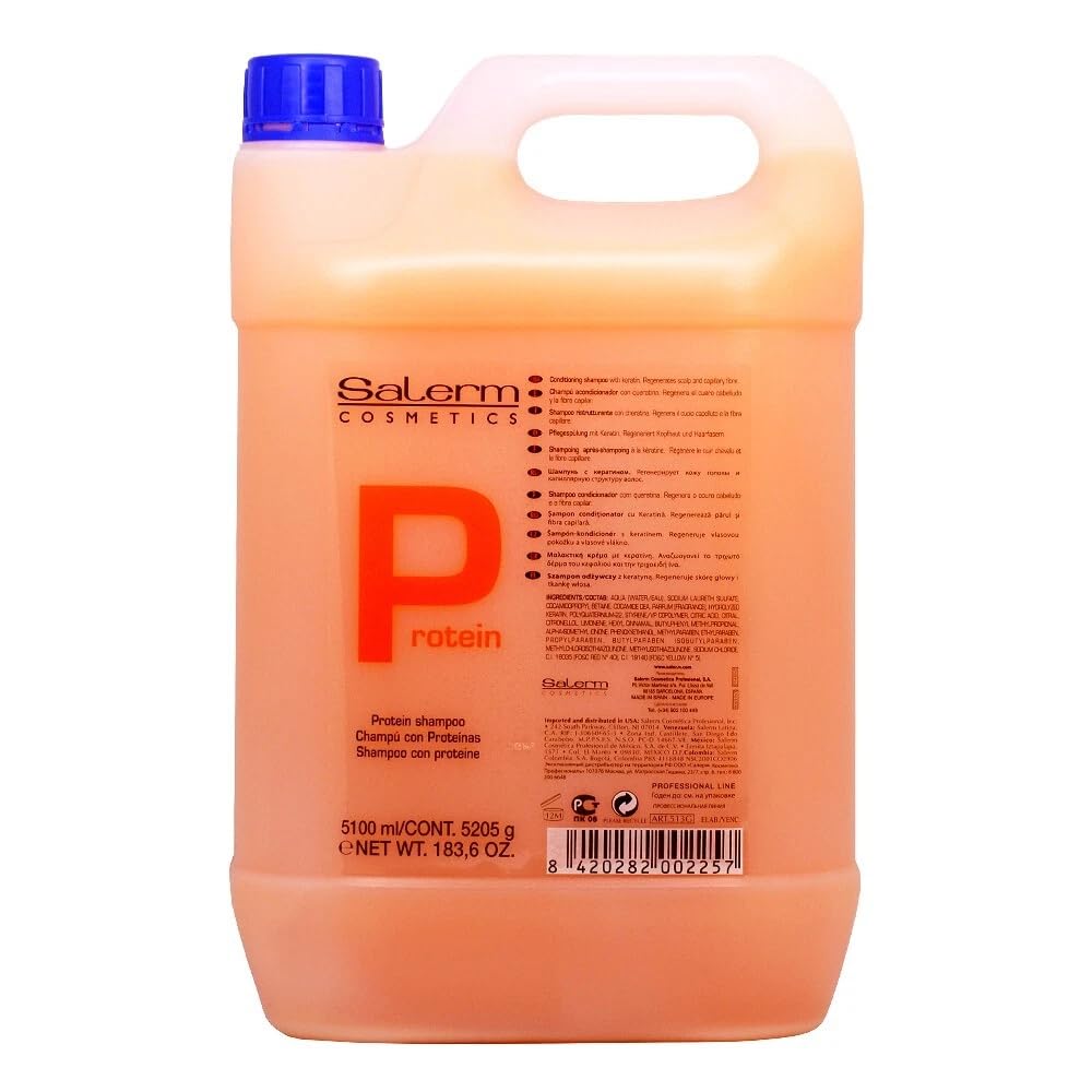 Gold Line Protein Shampoo for Unisex, 5100ml