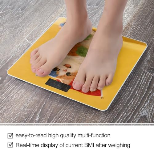 Báscula digital de baño con plataforma de vidrio templado miniatura 5