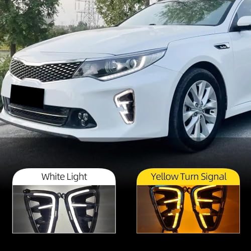 Antibrouillard Kia K5 avec feu de jour et clignotant LED dynamique