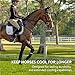 Navaris Horse Cooling Leg Wraps - Robust and Durable Cool Ice Boots for Horses - Freezer Boots Above Hoof - One Size Wrap Fits All - Standing Leg Cooler for Sport or Polo - 2 Pack