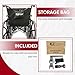 EZ Ride+ Wheelchair Power Assist Attachment – Electric Handcycle Motor Kit Turns Wheelchair Into Scooter – Lightweight Easy to Use Mobility Accessory + Bag & Charger – EZR-2