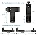 Ulanzi Cell Phone Tripod Adapter - Universal Phone Tripod Mount Attachment for Any Size Smartphone - Includes Bonus Wireless Shutter Remote for iPhone Samsung Huawei Xiaomi