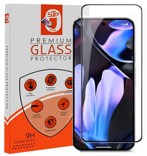 Image of Advanced Black Border Tempered Glass Screen Protector Compatible for Google Pixel 9 Pro Fold 5G (6.3 Inch, Pack of 1) | Full Screen Coverage (except edges) Screen Protector Guard Protector