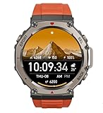 Super larga autonomía del Sekoda GPS Smartwatch: Con una potente batería, el Sekoda GPS Smartwatch permite un uso diario de hasta 15 días, y en modo GPS también puede usarse durante 35 horas.