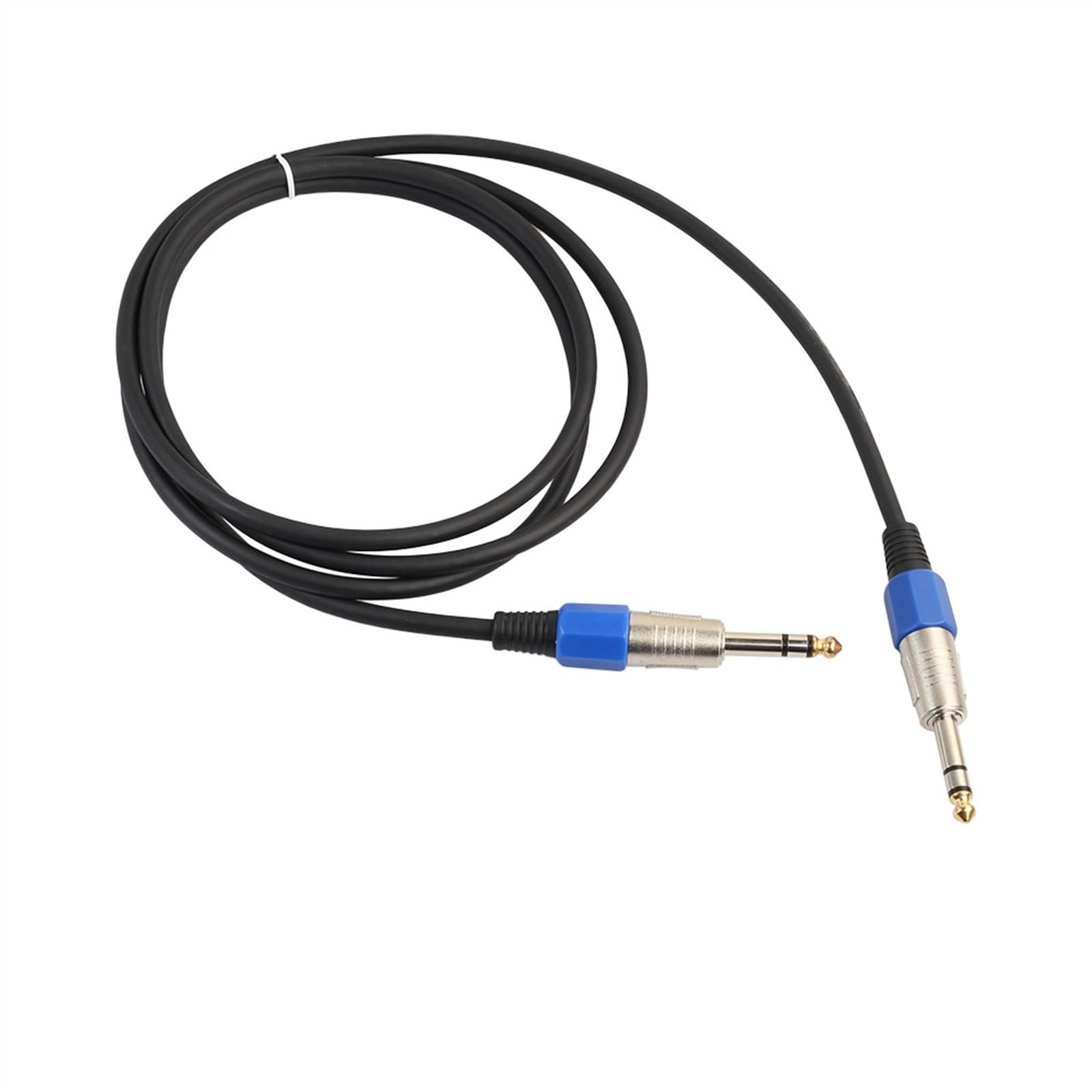 Cables para instrumentos Cable De Estéreo Macho A Macho Para Guitarra Eléctrica Color Negro(20m)
