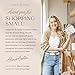 Curio Press Personalized Stationery for Women Note Cards with Envelopes, Custom Note Cards, Personalized Thank You Cards with Envelopes, Personalized Handmade Notecards & Greeting Cards - Swash Flat