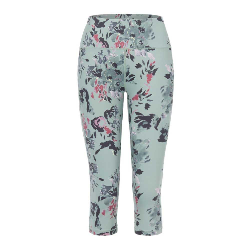 Dare2b Women's Influential II 3/4 Gym Leggings, UV Protected Quick Dry Cycling Pants