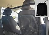 Pet Net Barrier for Cars Free Storage Bag Included Large