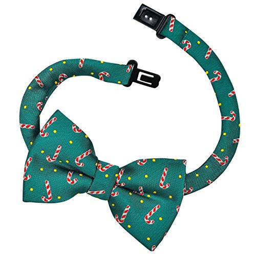 Retreez Delightful Christmas Candy Canes Pattern Pre-tied Boy's Bow Tie2
