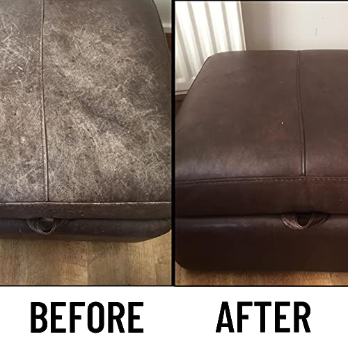 De Scratch Doctor Leather Rejuvenation Repair Kit inc. kleur Restorer, Cleaner & Conditioner. Zwart - Image 6