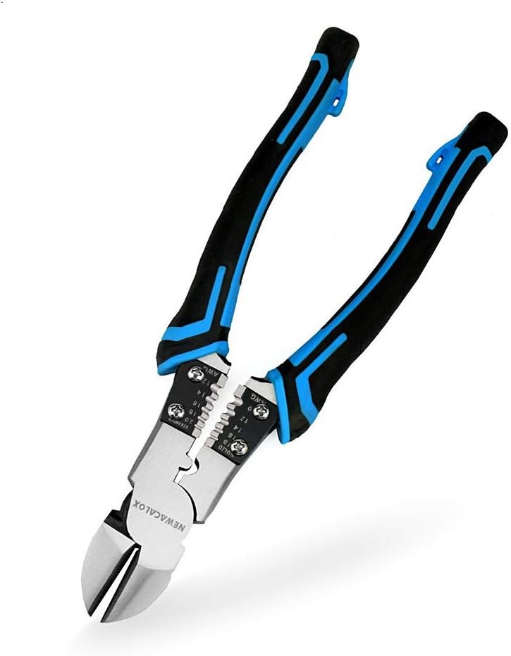 Buy Side Cutting Pliers with Wire Stripper/Crimper/Cutter Function, Big