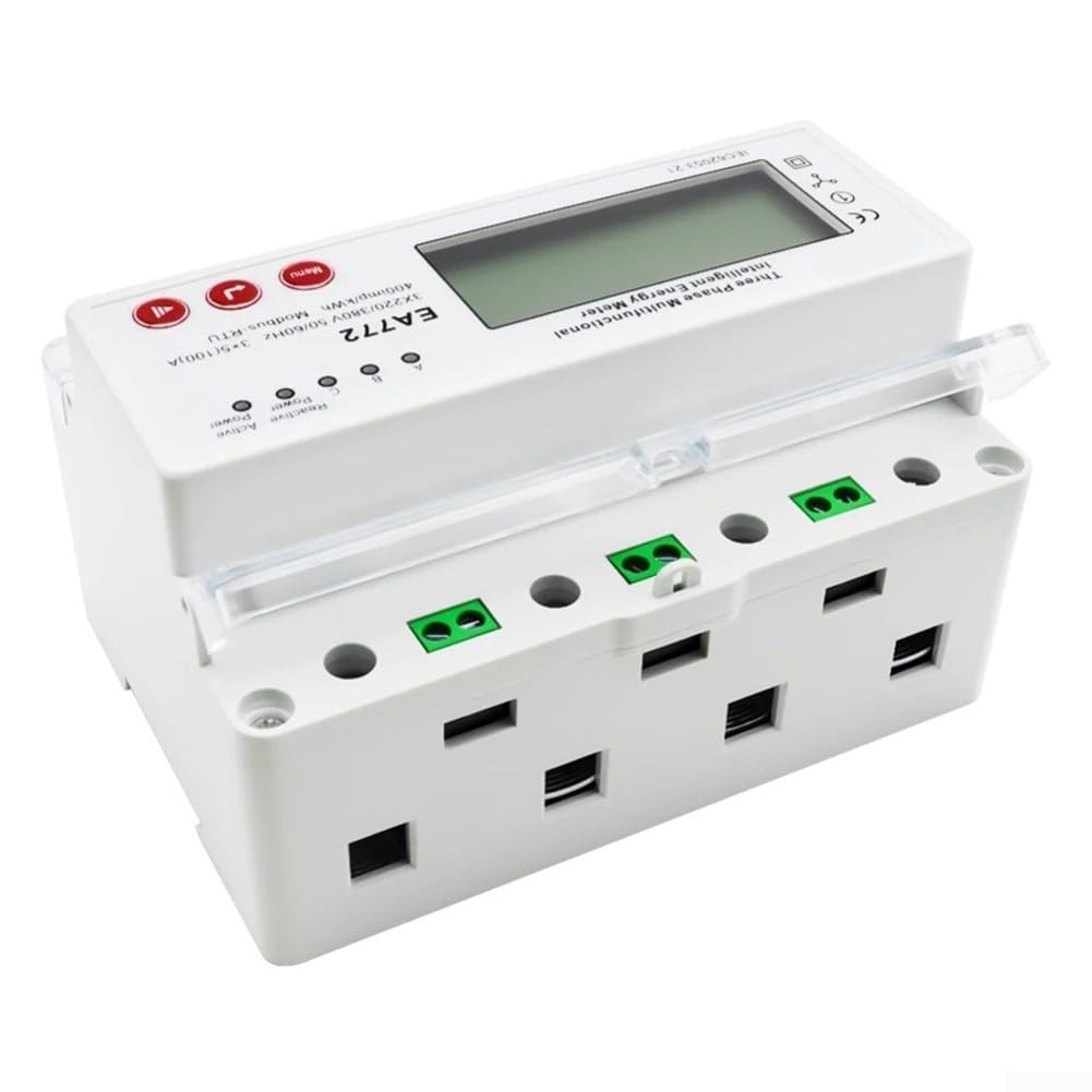 ABS Drehstromzähler 380V LCD Display Energiezähler(EA772-220V)