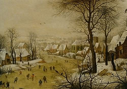 Pieter Brueghel tableau sur toile les oiseaux pour un intérieur inspirant 60x90