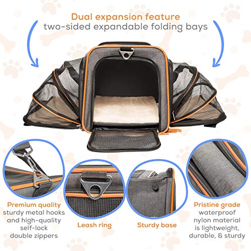 The Original Airline Approved Expandable Pet Carrier by