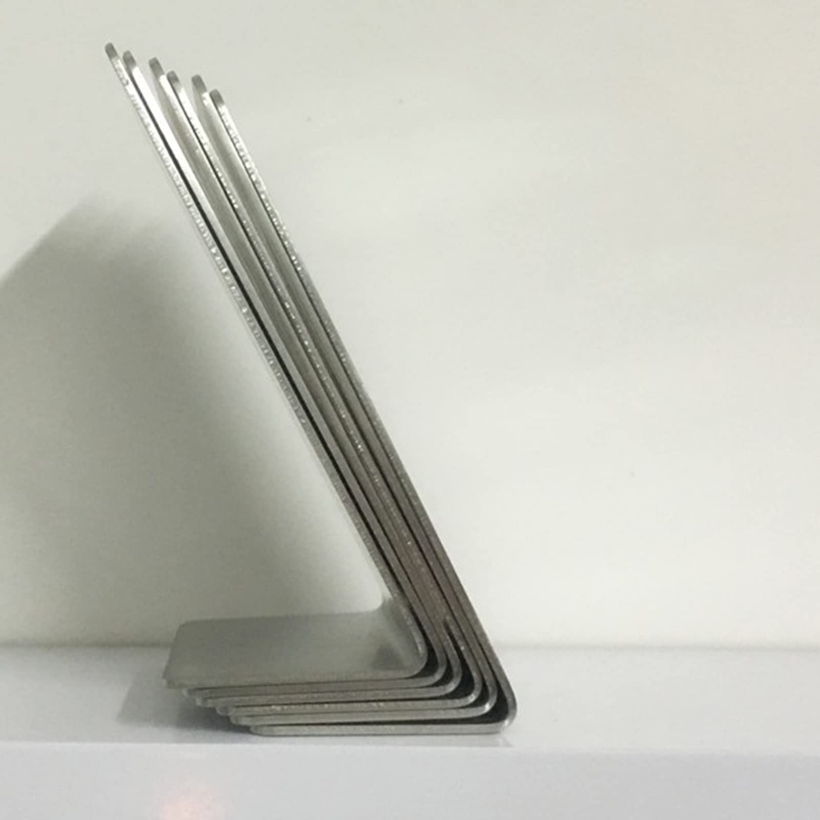 Tischnummernkarten aus Edelstahl, Tischnummern-Tischschilder, Teller 1–20/50/100, doppelseitige Zahlitige Zahlen, stapelbar, leicht zu reinigen, für Restaurant, Café, Bar, Hochzeiten, Partys