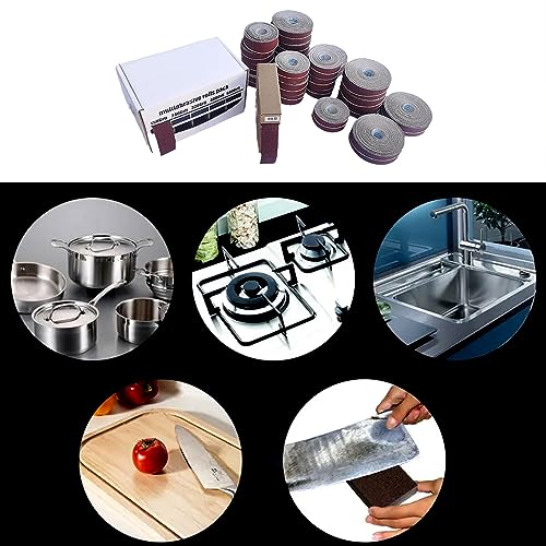 ohohulo 80/100/120/150/240/180//600/ Grit Sandpaper Roll for Drum Sander Woodworking Automotive Metal Sanding