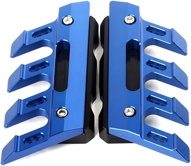 フィット Ymhaha Fit For Nmax155 Nmax125 Nmax 155 125 ロゴ付き オートバイmudguardフロントフォークプロテクターガードブロックフロントフェンダースライダーアクセサリー Color Blue 車 バイク