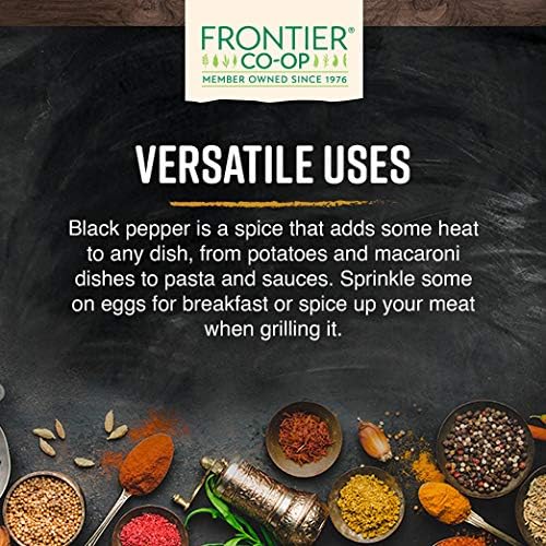 Frontier Co-Op FRO31080 Organic Black Pepper (Medium Grind) 6.63Oz thumb #2