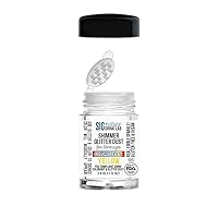Vista 133 de Purpurina comestible para bebidas, espolvoreador de 3 gramos (rojo)