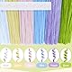 YYUENG TAK 500 Stück Pfeifenreiniger Blumen Set（6 Farben）,Pfeifenputzer zum Basteln Blumen,pipe cleaners flower,mit Anweisungen,pompons,20 Stück Blumendraht,2 verschiedene Blumen Staubblatt,Klebeband