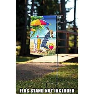 Tolandhomegarden1110402funinthesunsummerflag12x18inchdoublesidedsummergardenflagforoutdoorhousebeachflagyarddecoration Urban Country Home Decor Toland home garden 1110402 fun in the sun summer flag 12×18 inch double sided summer garden flag for outdoor house beach flag yard decoration urban country home decor