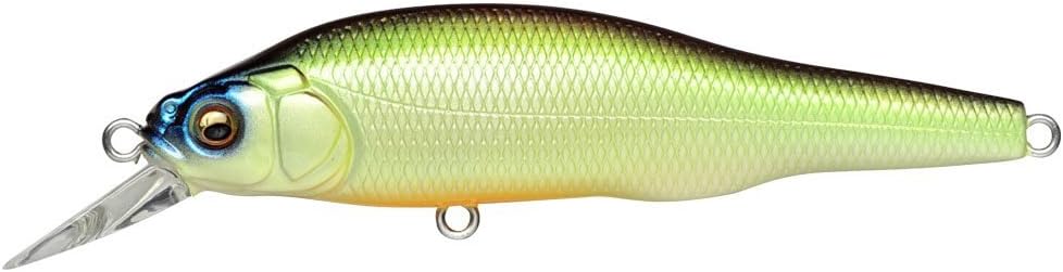 Megabass X-80 Trick Darter Jerkbait - Suspending, 3-1/8" Length, 3/8oz Weight, #6 Hook, 6' Depth