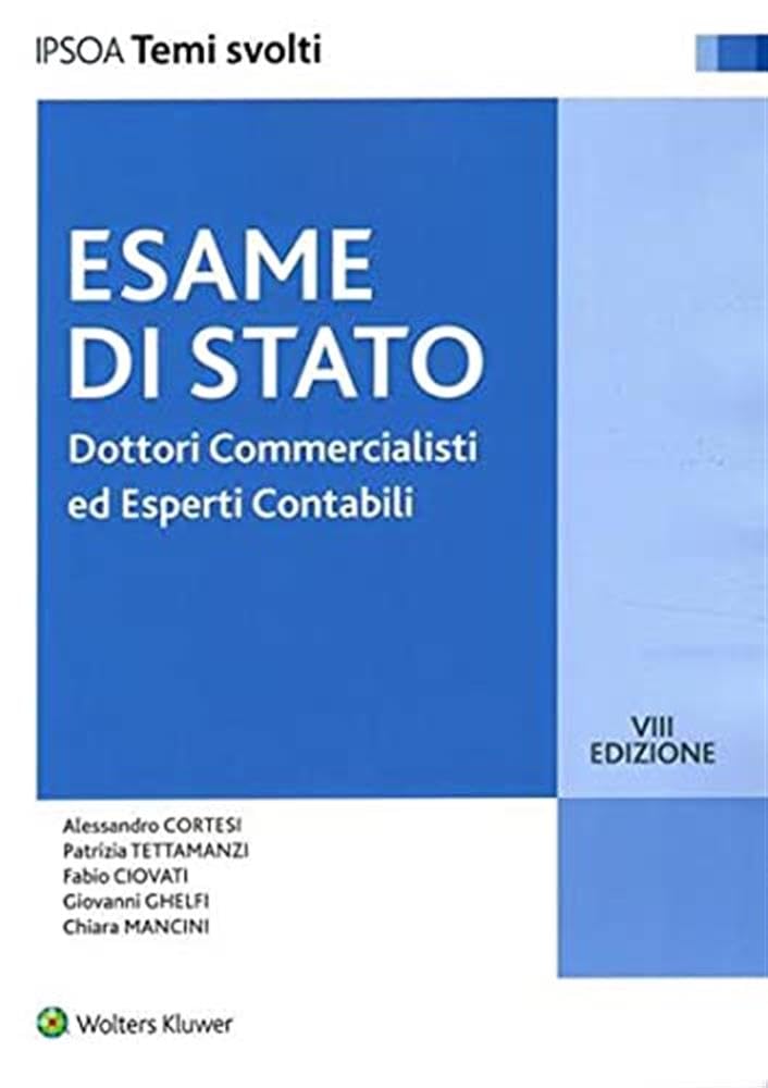 Esame Di Stato - Dottori Commercialisti Ed Esperti Contabili - 4