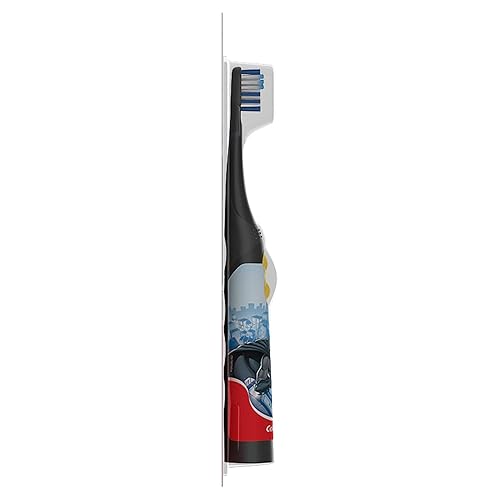 Miniatura 8 de Colgate Kids Battery Powered Toothbrush Batman Extra Soft Toothbrush Ages 3 and Up 1 Pack 1 cepillo para polvo de dientes con batería., 4 unidades,