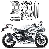 TZMAPU Compatible 400,Motorcycle Stickers, Full Body Decorative Decals Waterproof Stickers， 400 Accessories (Black)