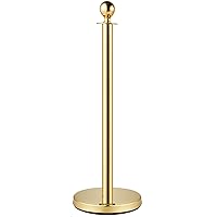 Vista 12 de VEVOR Cuerdas y Postes de Terciopelo 6 Piezas Cuerda de Terciopelo Rojo de 5 pies, Postes con Base Sólida y Remate de Bola, Barreras de Control