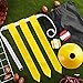Wooswen 24 Players Flag Football Belts and Flags Set,Includes 24 Belt,72 Flags 18 Cones with Carrying Bag PVC Rugby Waist Flag for Teens Training