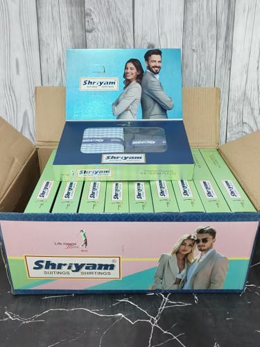 Image of Unstitched Plain Shirt and Trouser Fabric Combo Gift set - Cotton Blend Material - 2.25m Shirt Cloth - 1.20m Pant Cloth