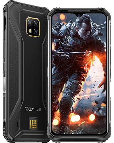 DOOGEE S95 Móvil Todoterreno, 6GB+128GB Helio P90 Octa-Core, 4G Telefonos Antigolpes 5150mAh(Modular Incluido), AI Cámara 48MP, Android IP68 IP69K Móviles Resistente 4G, 6.3 Pantalla FHD+, NFC