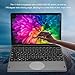 Touchscreen -Laptop -Computer, 32 GB RAM DDR4, 512 GB M.2 SSD -Speicher, 11 Zoll 1080p 360 Grad Flip FHD -Touchscreen, 3200mah, BT 4.2, WiFi 2,4g+5G, Webcam, USB (Gray)