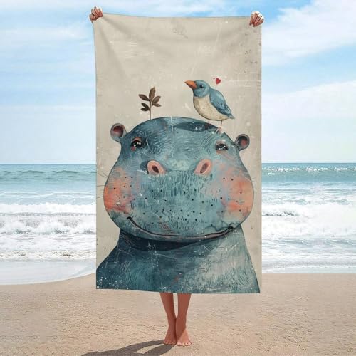 Serviette de plage anti humidité séchage rapide 130x80 - 2