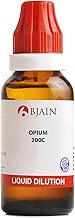 Bjain Opium 200C Homeopathic Liquid Dilution, 30ml
