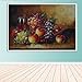 Produktbild WSKPE DIY Digitale Gemälde, kreative Gemälde auf Leinwand, dekorative Gemälde, Stillleben, Obstteller, Lechao, Wandoberfläche, Wandgemälde, 40 * 50cm