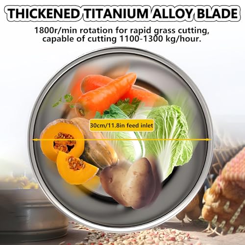 Cortadora Comercial de Verduras 1200W Acero Inoxidable miniatura 5