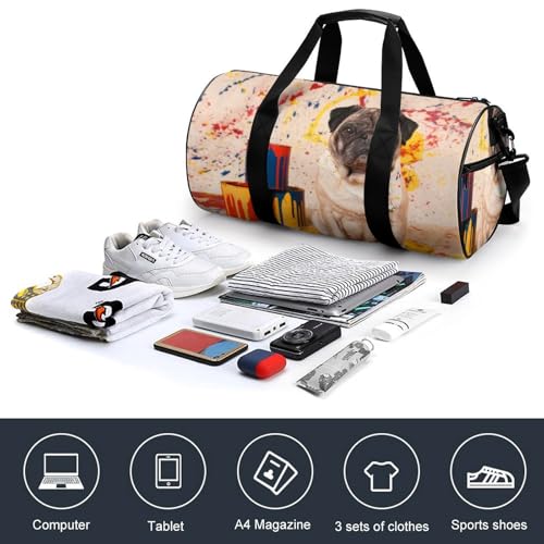 Sac de voyage bouledogue idéal pour camping et randonnée