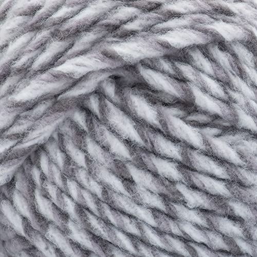 Image of Bernat Forever Fleece Smoke Yarn - 2 Pack of 280g /9.9oz - Polyester - 6 Super Bulky - 194 Yards - Knitting /Crochet