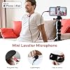 PIXEL Mini Lavalier Microphone for iPhone iPad (Apple MFi-Certified), Lightning Mini Lapel Mic for YouTube TikTok Video Recording Vlogging Live Streaming (5ft)