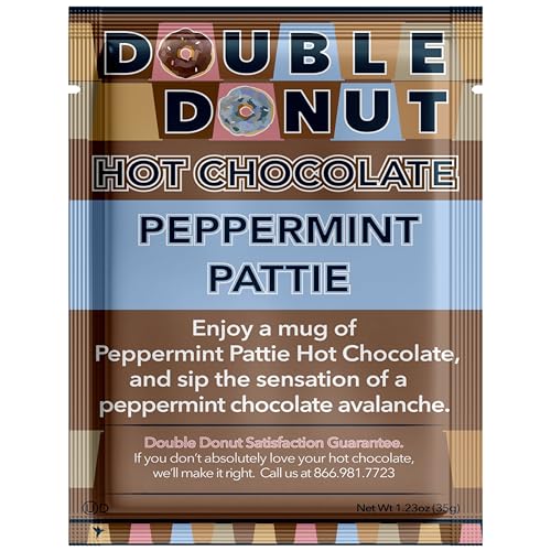 Double Donut Peppermint Patties Hot Chocolate 32 Count