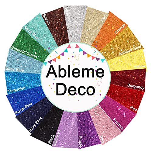 Glitter Tulle Fabric Rolls 6 Inch 50 Yards (150Ft) Sequin Sparkling Ribbon Spool Netting For Wedding, Tutu Skirt, Gift Wrapping, Party Decoration (Blush) #TOP6