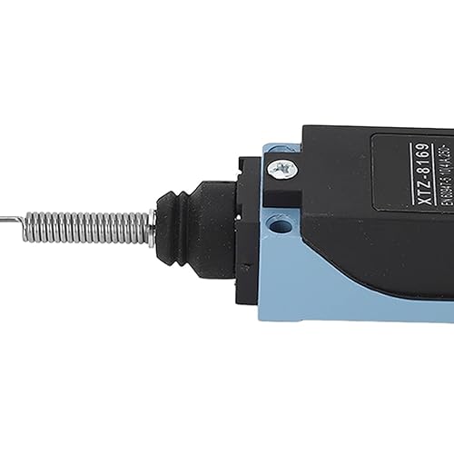 Miniatura 9 de XTZ-8169 Double Limit Switch with Built in Double Spring Mechanism, Flexible Coil Spring Actuator, for CNC Milling Tool, 3D Printer, 250V 380V